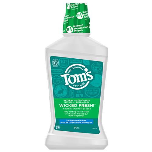 Wicked Fresh!® Fluoride-Free Natural Mouthwash, Cool Mountain Mint