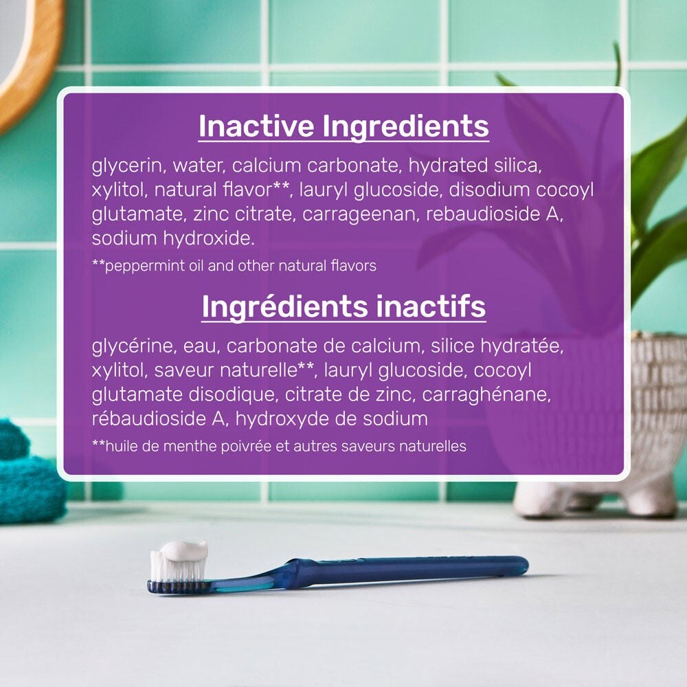 Whole Care Fluoride Natural Toothpaste, Peppermint