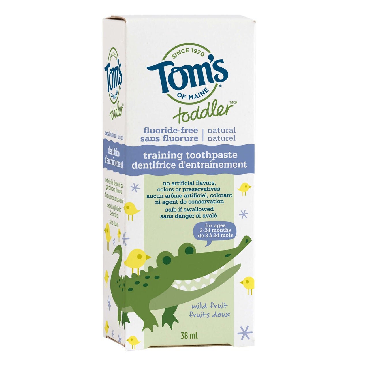 Toddler Fluoride Free Training Toothpaste