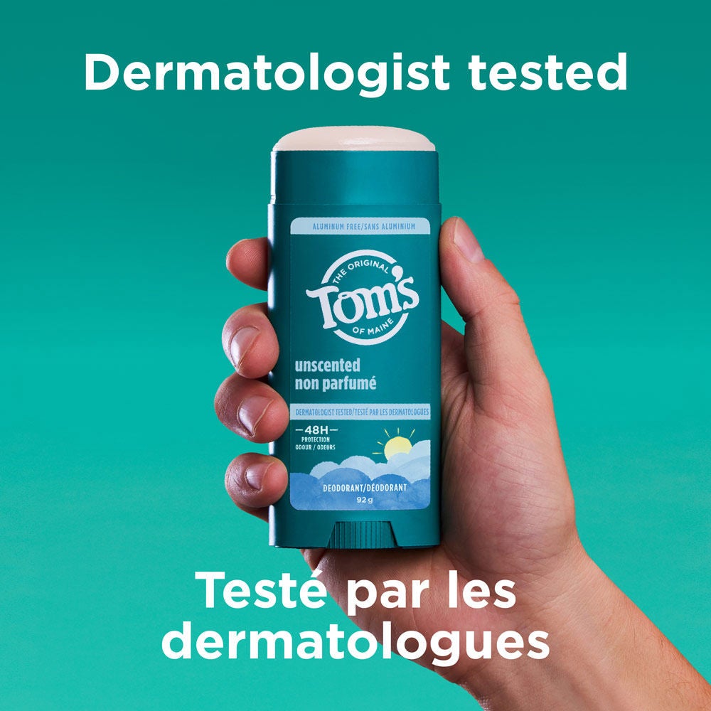 Unscented Aluminum Free Natural Deodorant