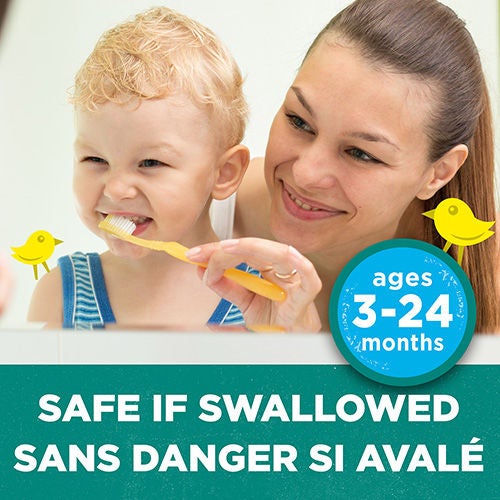 Fluoride-Free Toddler Training Natural Toothpaste, Mild Fruit