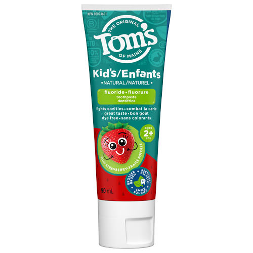Children's Silly Strawberry Fluoride Natural Toothpaste