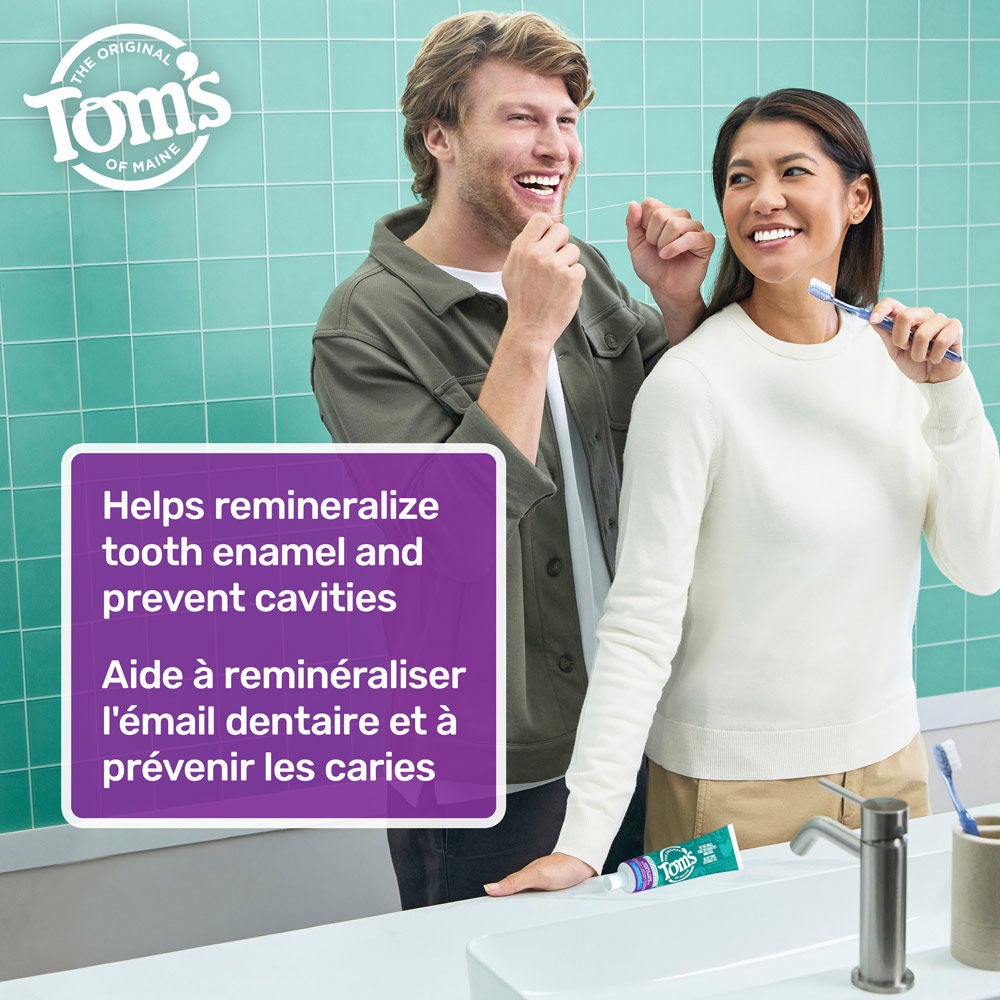 Whole Care Fluoride Natural Toothpaste, Peppermint