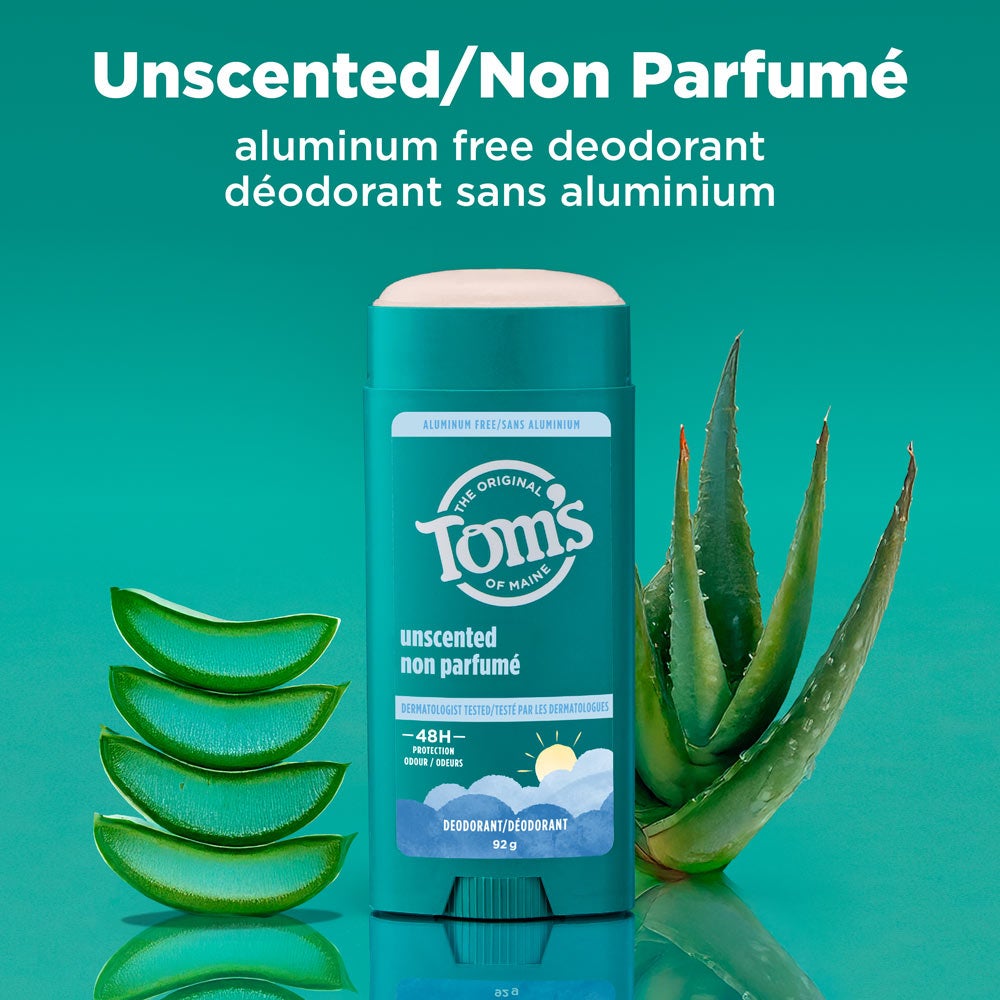 Unscented Aluminum Free Natural Deodorant