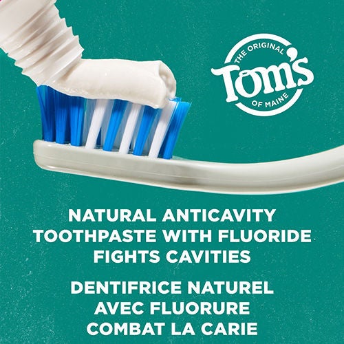 Whole Care Fluoride Natural Toothpaste, Peppermint