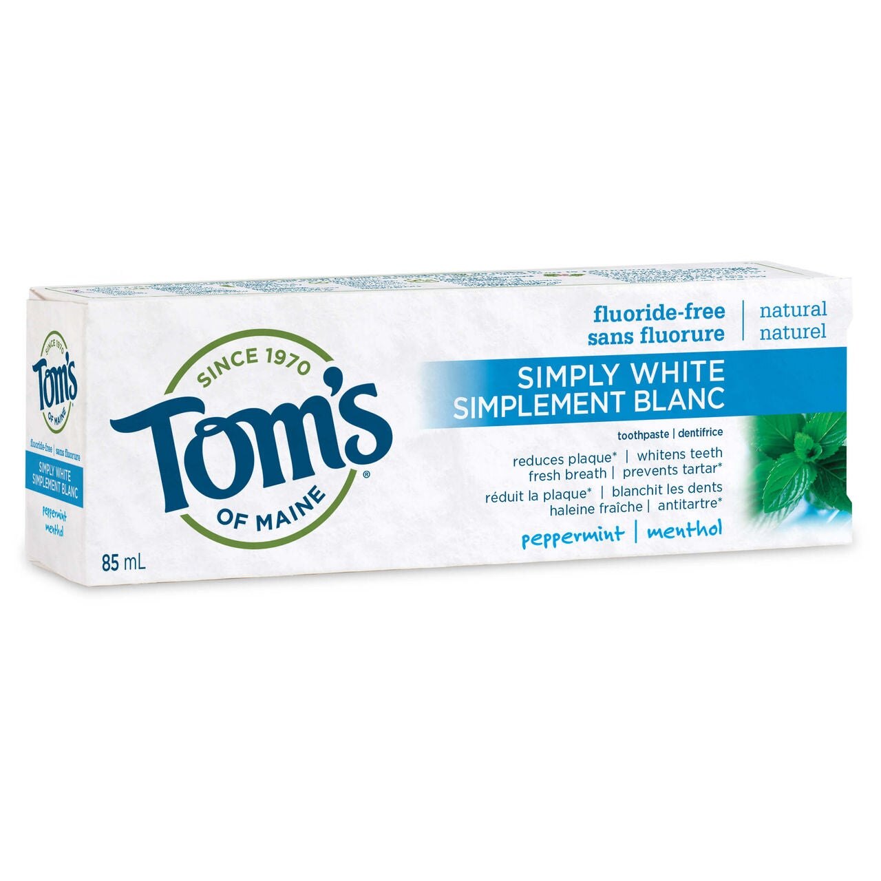 Simply White® Natural Toothpaste (Non-Fluoride)