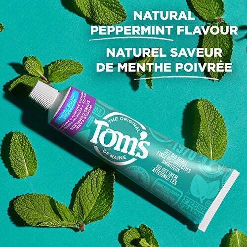 Whole Care Fluoride Natural Toothpaste, Peppermint