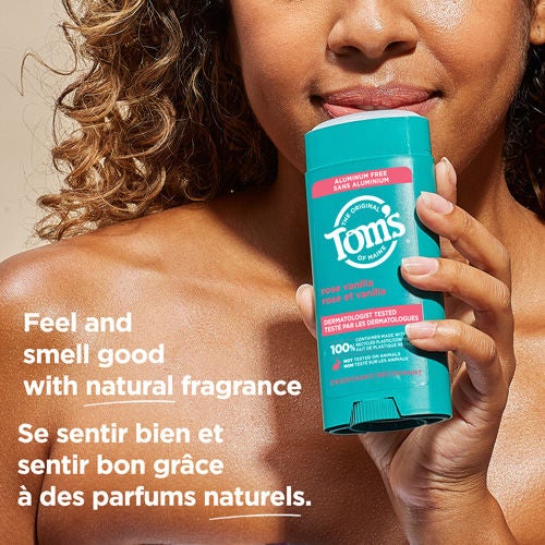 Rose Vanilla Aluminum Free Natural Deodorant